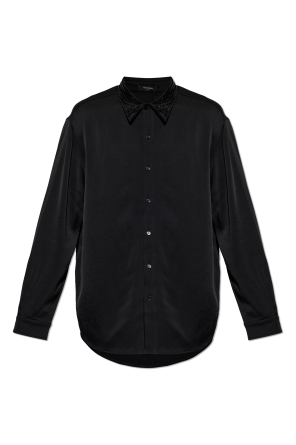 Saint Laurent Silk shirt with lurex threads | Men's | Vitkac